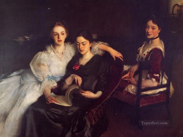 The Misses Vickers John Singer Sargent Oil Paintings